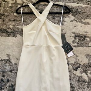 Never Worn! White Lulu’s Midi Dress (Size: Small)